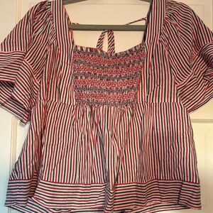 Old Navy - Striped red, white & blue Women's Top